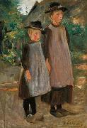 Zwei hollandische Kinder, Max Liebermann